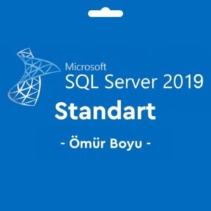 Microsoft SQL Server 2019 Standard Key Lisans Anahtar