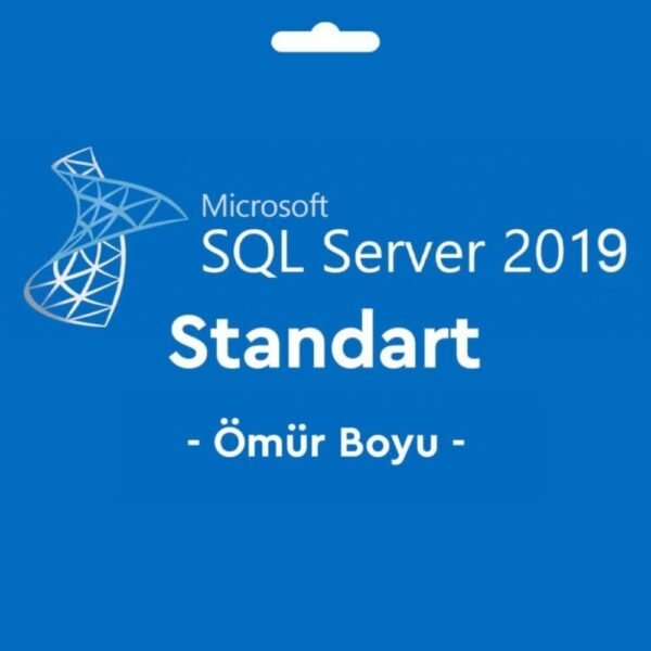 Microsoft SQL Server 2019 Standard Key Lisans Anahtar